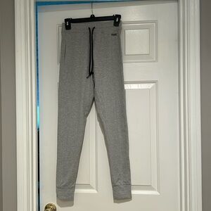 PINK Gray sweatpants with pockets